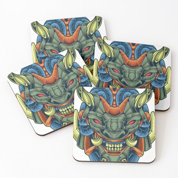 Item preview, ROGUE DRAGON HORNED MONSTER TATTOO ART designed and sold by Rogueclothes.