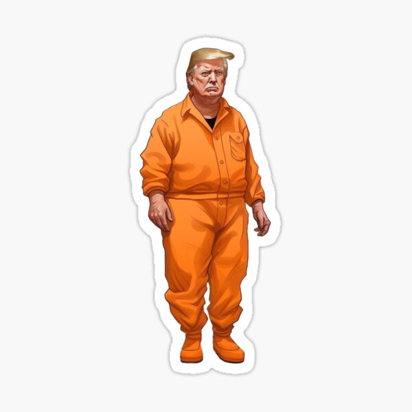 Item preview, Orange Jumpsuit Trump designed and sold by Zaleng.