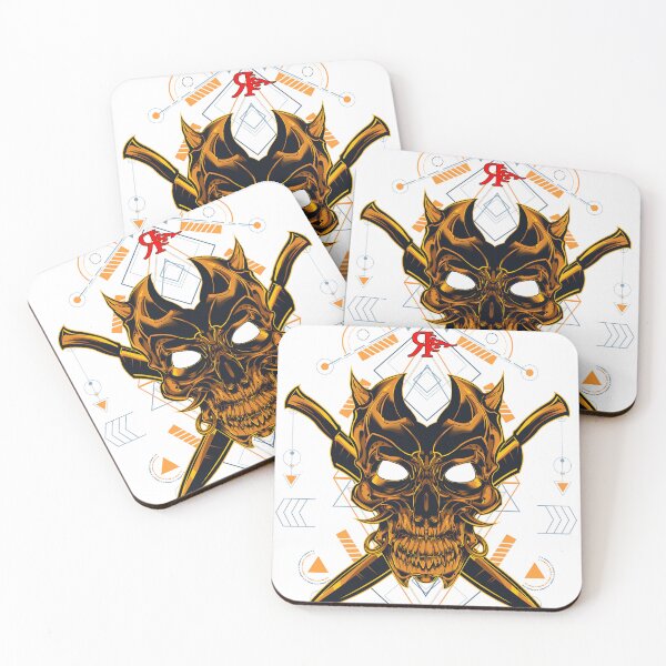 Item preview, ROGUE GOLD SKULL TATTOO ART designed and sold by Rogueclothes.
