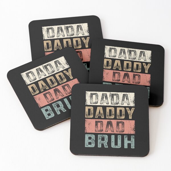 Item preview, Dada Daddy Dad Bruh Vintage Retro 80s Father Gift Funny designed and sold by alenaz.