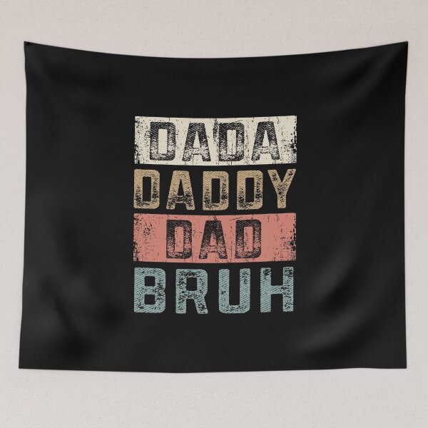 Item preview, Dada Daddy Dad Bruh Vintage Retro 80s Father Gift Funny designed and sold by alenaz.