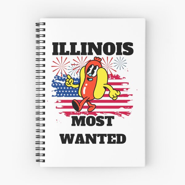 Item preview, ILLINOIS Most Wanted Funny Wiener, 4th Of July designed and sold by ShopULove.