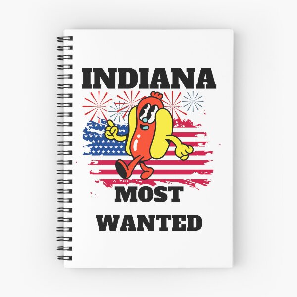 Item preview, INDIANA Most Wanted Funny Wiener, 4th Of July designed and sold by ShopULove.