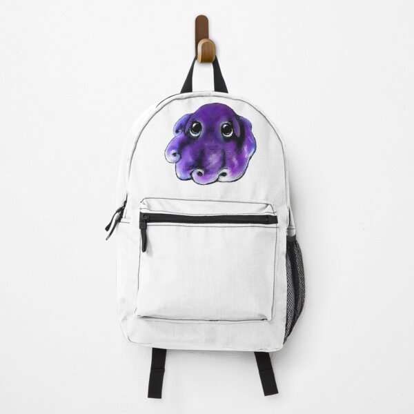 Item preview, Cute purple octopus acrylic painting designed and sold by Funsize-Art.