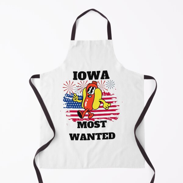 Item preview, IOWA Most Wanted Funny Wiener, 4th Of July designed and sold by ShopULove.