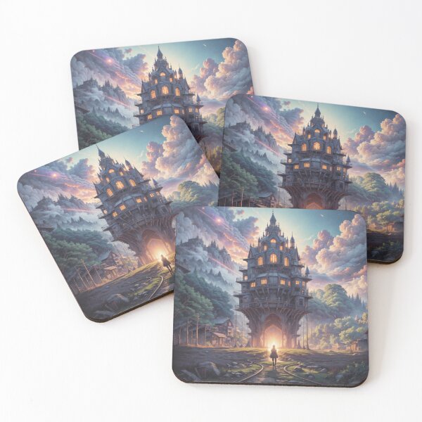 Item preview, Mystic Castle  designed and sold by ArtFusionAI.
