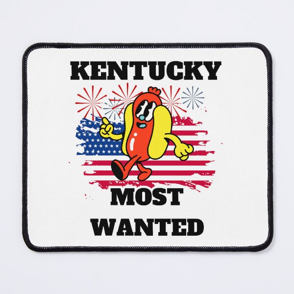 Item preview, KENTUCKY Most Wanted Funny Wiener, 4th Of July designed and sold by ShopULove.