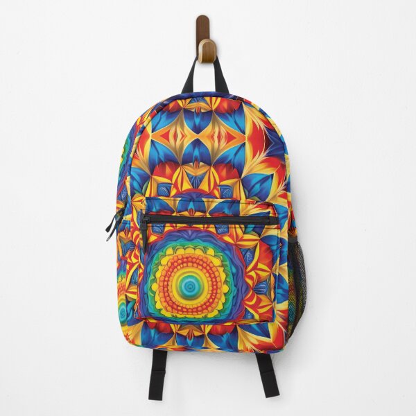 Item preview, Copie de Mandala red, yellow, blue V2 designed and sold by Reunimage.
