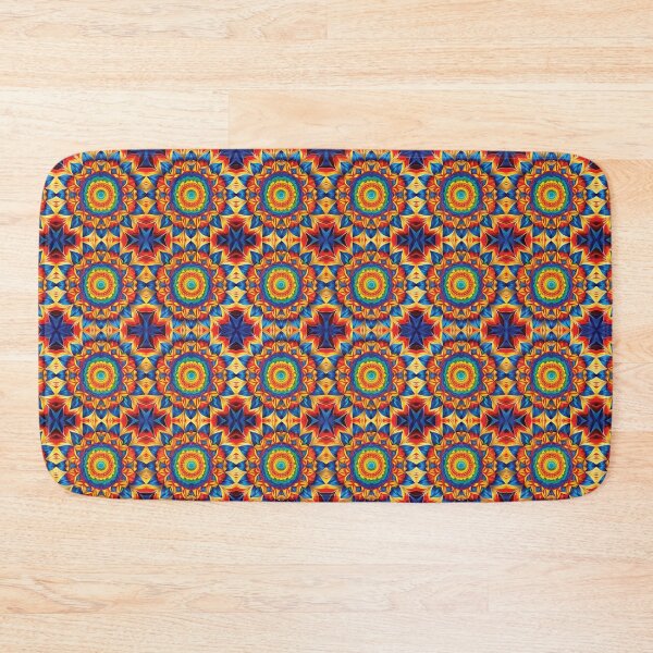 Item preview, Copie de Mandala red, yellow, blue V2 designed and sold by Reunimage.