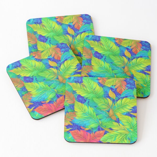 Item preview, Vibrant Tropical Leaves designed and sold by likbatonboot.