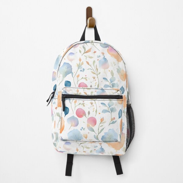Item preview, Colorful leaf patterns in water colors: A lively composition designed and sold by byaz3.