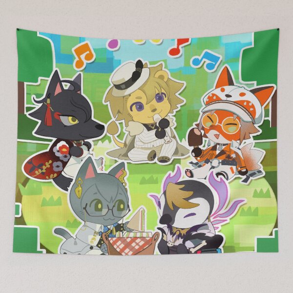 Item preview, Luxiem Chibi designed and sold by Boy From North.