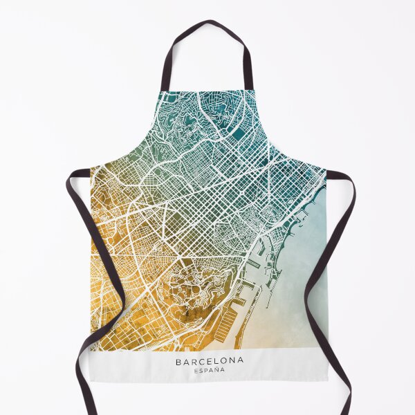 Item preview, Barcelona Spain City Map designed and sold by ArtPrints.