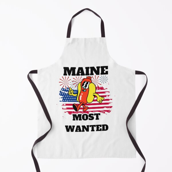 Item preview, MAINE Most Wanted Funny Wiener, 4th Of July designed and sold by ShopULove.