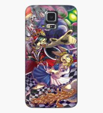 Alice im Wunderland Hülle & Klebefolie für Samsung Galaxy