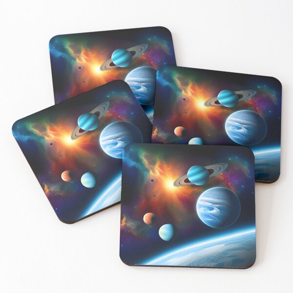 Item preview, Galactic Dreams: Celestial Planets in Spac designed and sold by FineArtworld7.