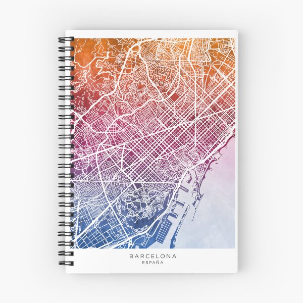 Item preview, Barcelona Spain City Map designed and sold by ArtPrints.