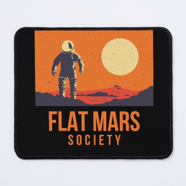 Item preview, Flat Mars Society Planet Space designed and sold by MooonTees.