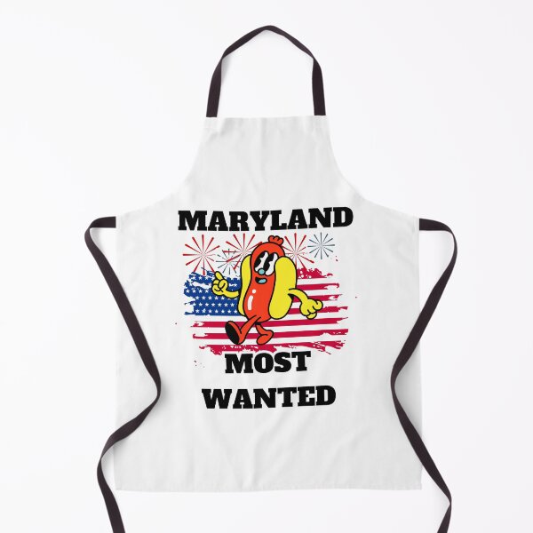 Item preview, MARYLAND Most Wanted Funny Wiener, 4th Of July designed and sold by ShopULove.