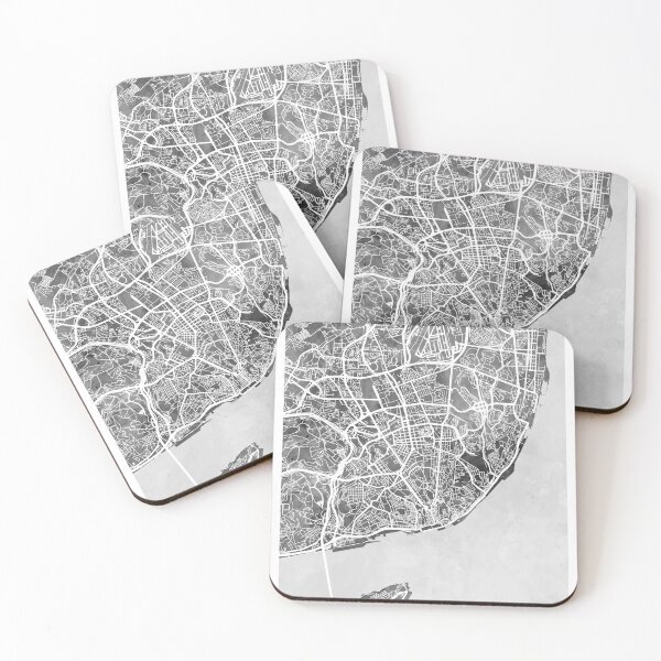 Item preview, Lisbon Portugal City Map designed and sold by ArtPrints.