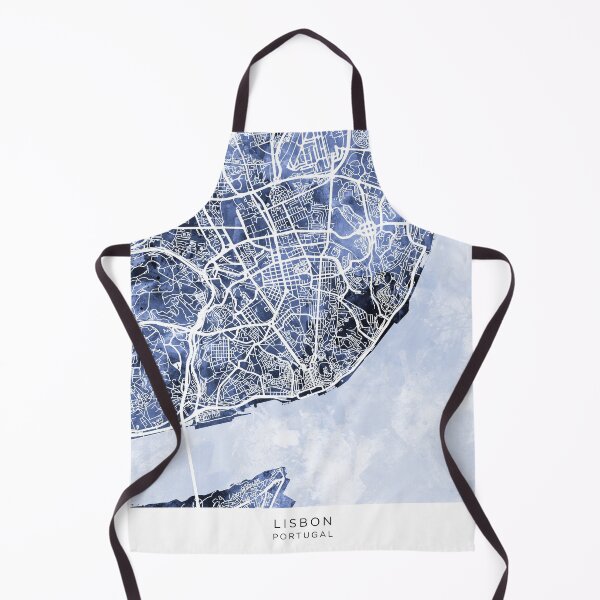Item preview, Lisbon Portugal City Map designed and sold by ArtPrints.