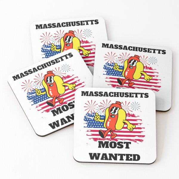 Item preview, MASSACHUSETTS Most Wanted Funny Wiener, 4th Of July designed and sold by ShopULove.