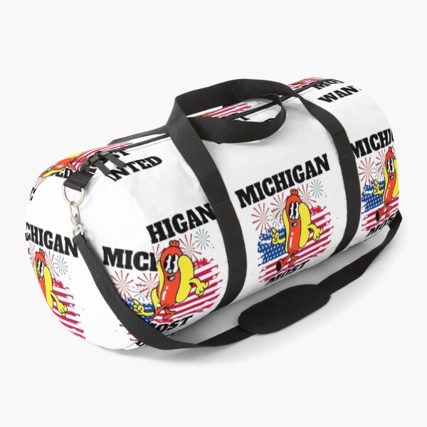 Item preview, MICHIGAN Most Wanted Funny Wiener, 4th Of July designed and sold by ShopULove.