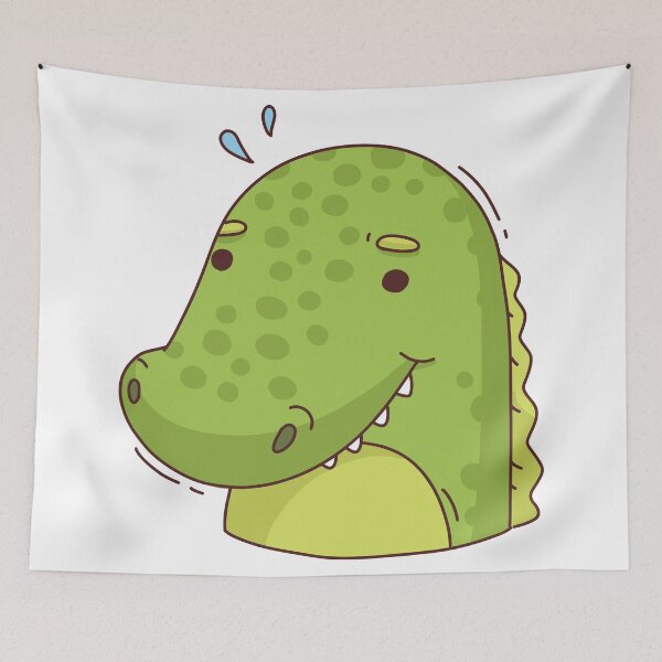 Item preview, Cute Lovely Crocodile designed and sold by SceneryStudio.