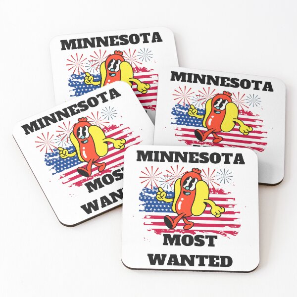 Item preview, MINNESOTA Most Wanted Funny Wiener, 4th Of July designed and sold by ShopULove.