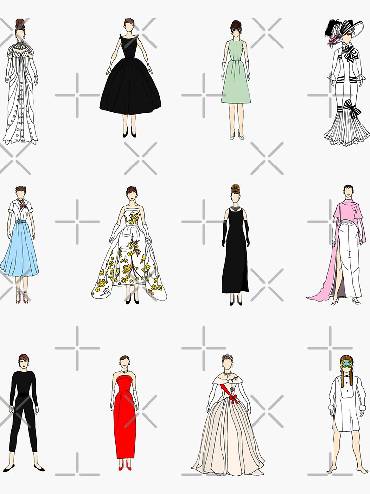 Audrey Dolls and Dresses by notsniwart