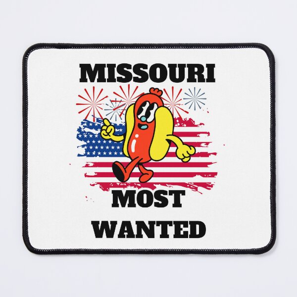 Item preview, 4th Of July, MISSOURI Most Wanted Funny Wiener designed and sold by ShopULove.
