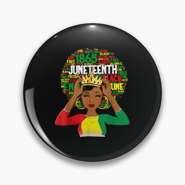 Item preview, Junenth tee women Queen African American black afro designed and sold by e00myersl.