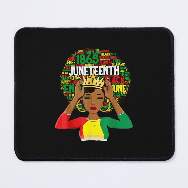 Item preview, Junenth tee women Queen African American black afro designed and sold by e00myersl.