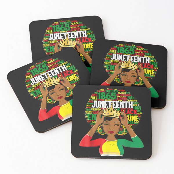 Item preview, Junenth tee women Queen African American black afro designed and sold by e00myersl.