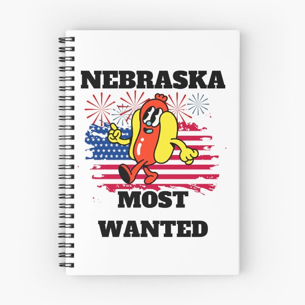 Item preview, 4th Of July, NEBRASKA Most Wanted Funny Wiener designed and sold by ShopULove.