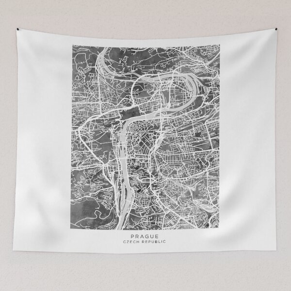 Item preview, Prague Czech Republic City Map designed and sold by ArtPrints.