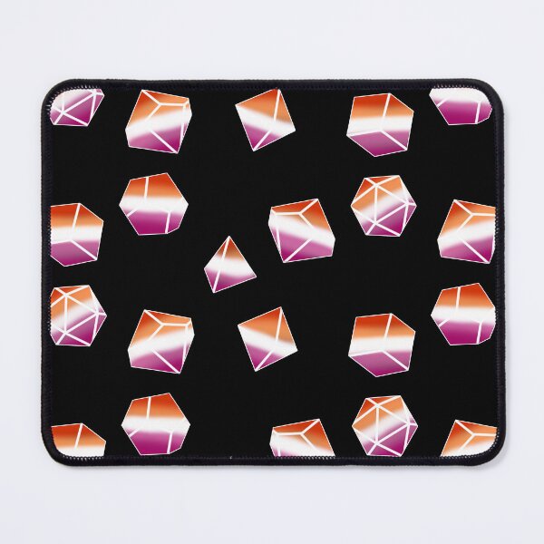 Item preview, LGBT Pride Dice - Lesbian designed and sold by KopoArtyStuff.