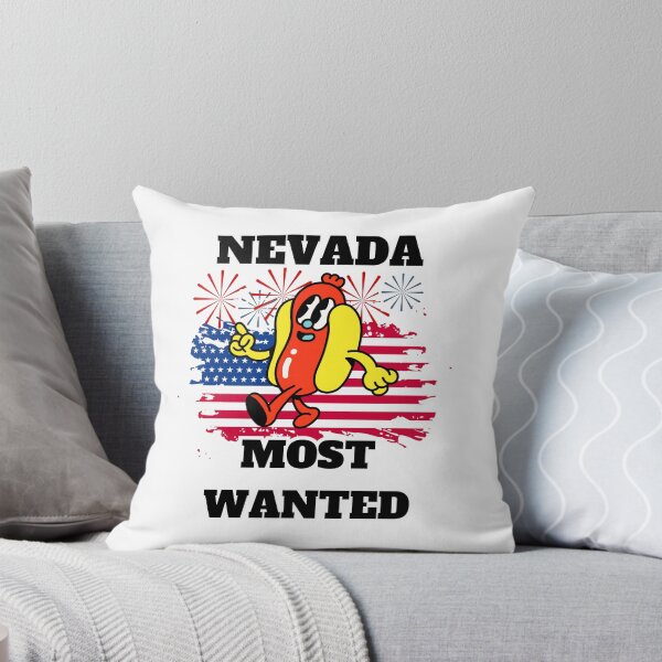 Item preview, NEVADA Most Wanted Funny Wiener, 4th Of July designed and sold by ShopULove.