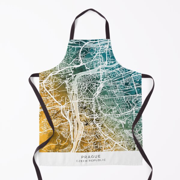 Item preview, Prague Czech Republic City Map designed and sold by ArtPrints.