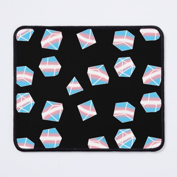 Item preview, LGBT Pride Dice - Trans designed and sold by KopoArtyStuff.