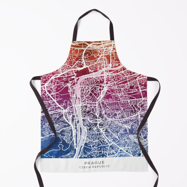 Item preview, Prague Czech Republic City Map designed and sold by ArtPrints.