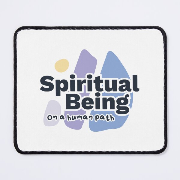 Item preview, 'Spiritual beings on a human path' Spiritual quote design designed and sold by sampathm.