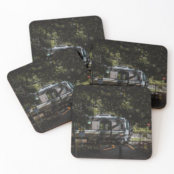 Item preview, Japanese Train Traveling Through Forest designed and sold by JonesyDave.