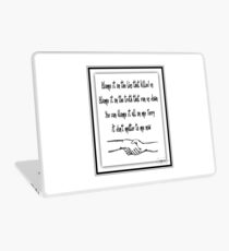 Bruce Springsteen Words. Backstreets 2 Laptop Skin