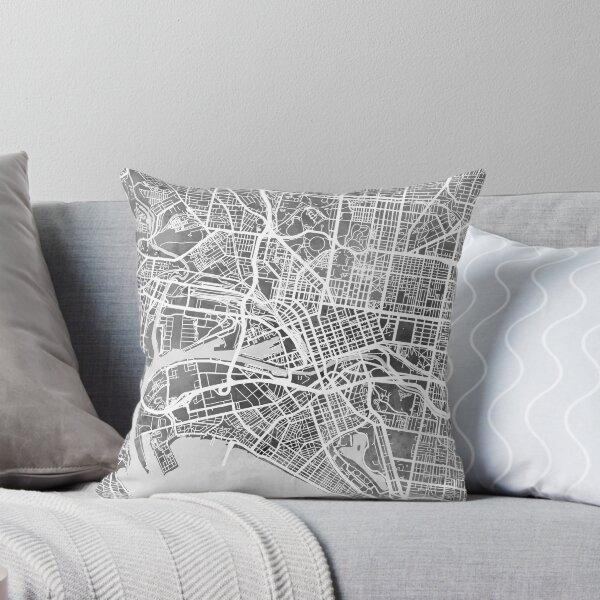 Item preview, Melbourne Australia City Street Map designed and sold by ArtPrints.