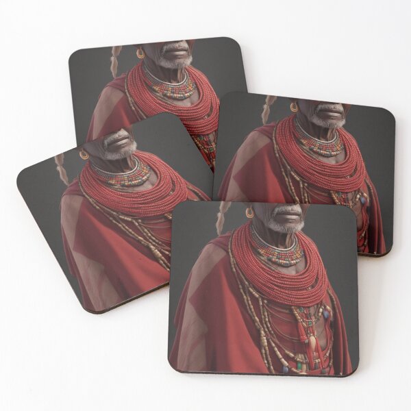Item preview, Elder African Maasai male 4 designed and sold by Rothnaric.