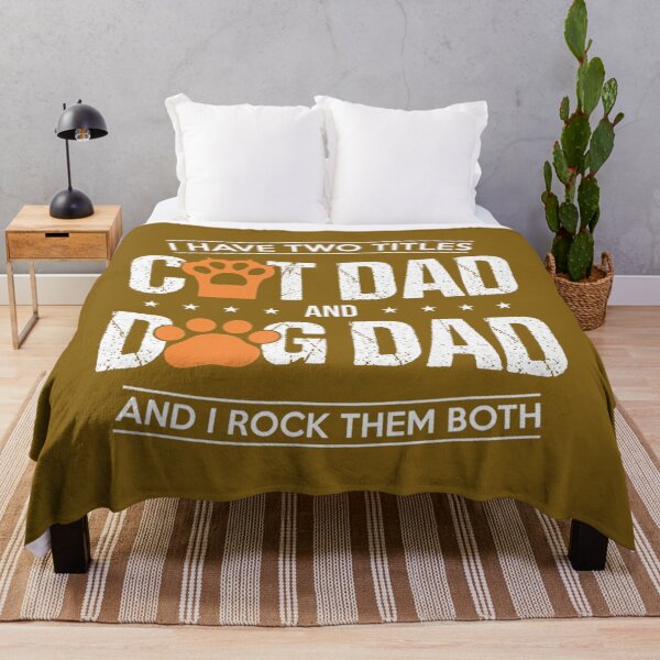 Item preview, I Have Two Titles Dog Dad And Cat Dad And I Rock Them Both designed and sold by xrymzbxqvt15.