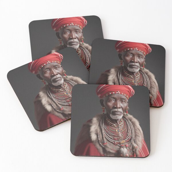 Item preview, Elder African Maasai male 3 designed and sold by Rothnaric.