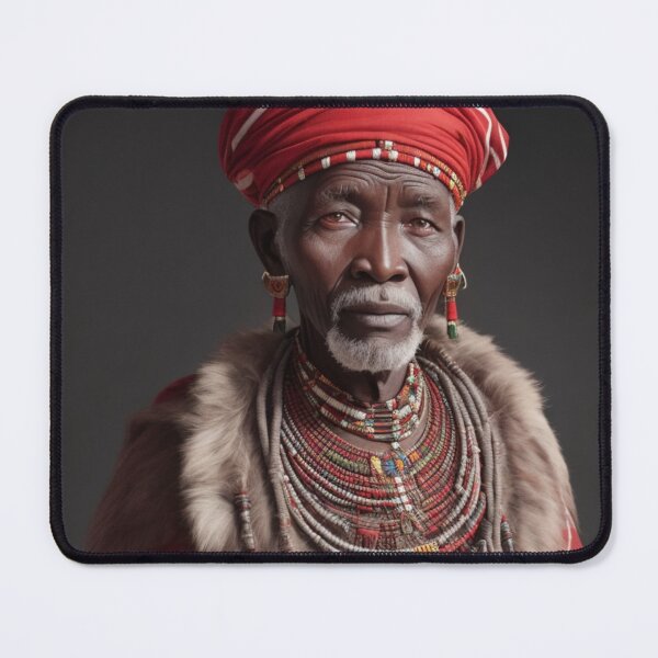 Item preview, Elder African Maasai male 3 designed and sold by Rothnaric.