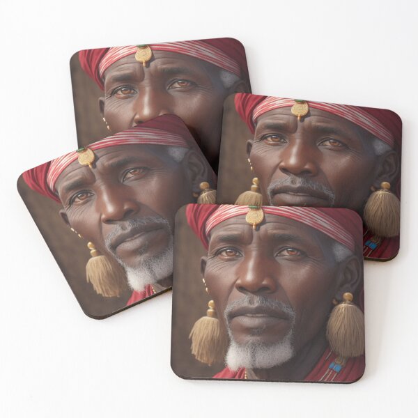 Item preview, Elder African Maasai male 2 designed and sold by Rothnaric.